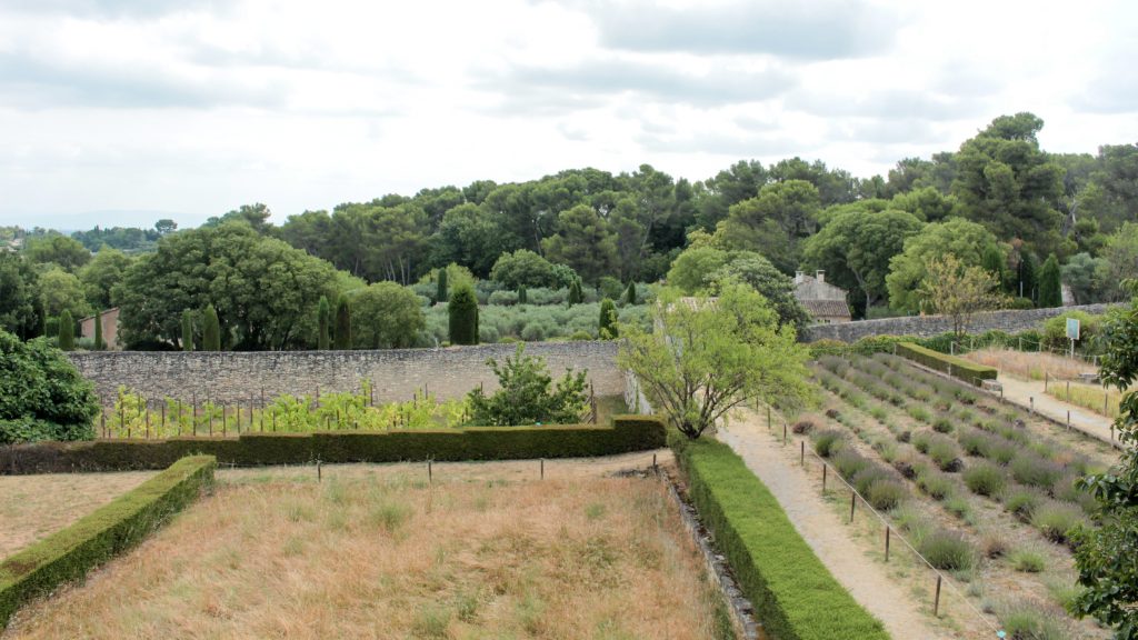 View from Van Gogh's bedroom - Saint-Paul de Mausole Saint Rémy de Provence