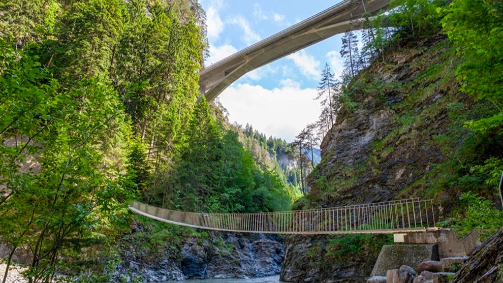 Zweiter Traversiner Steg bridge
